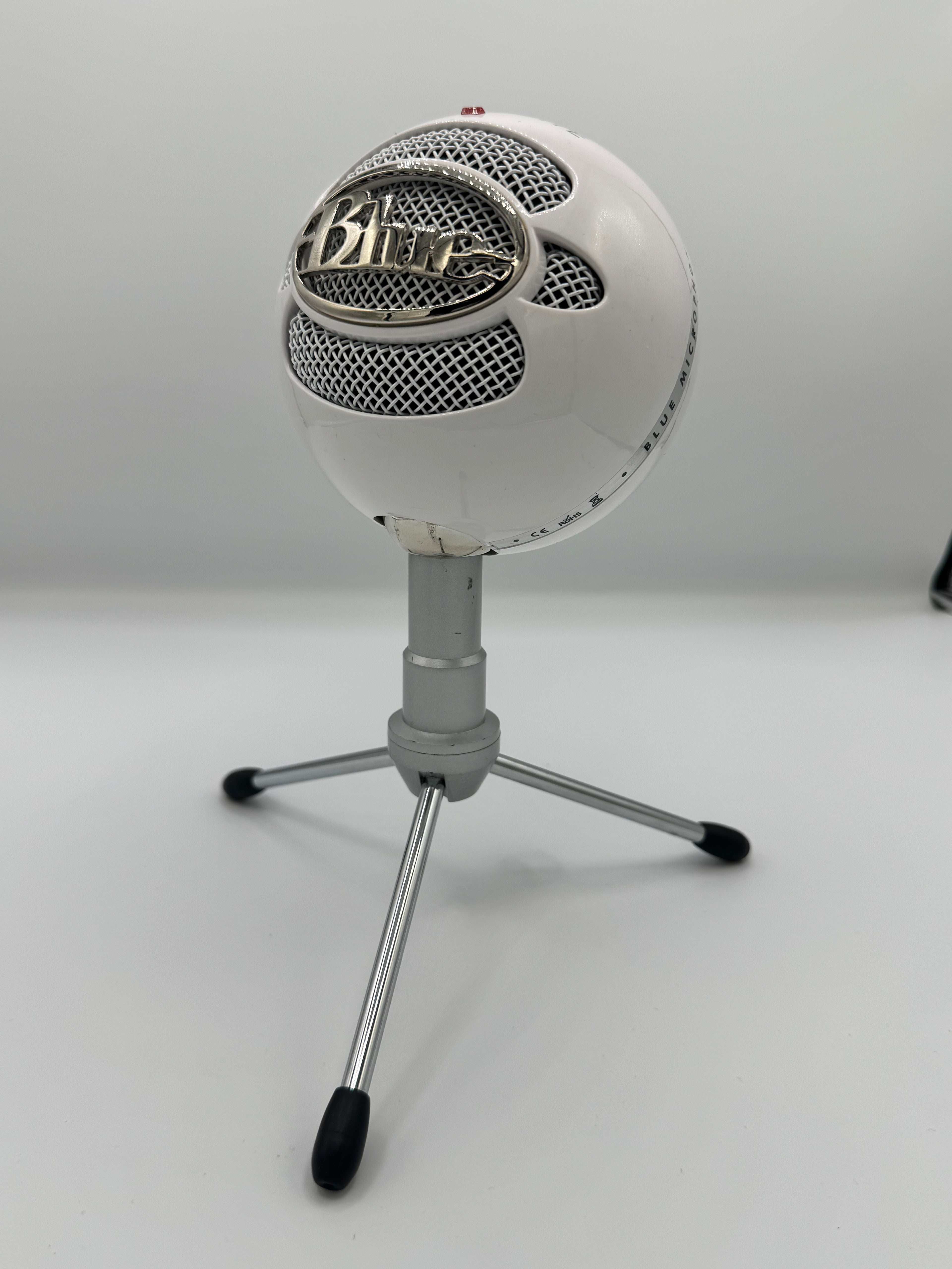 Blue Snowball USB Microphone (White)
