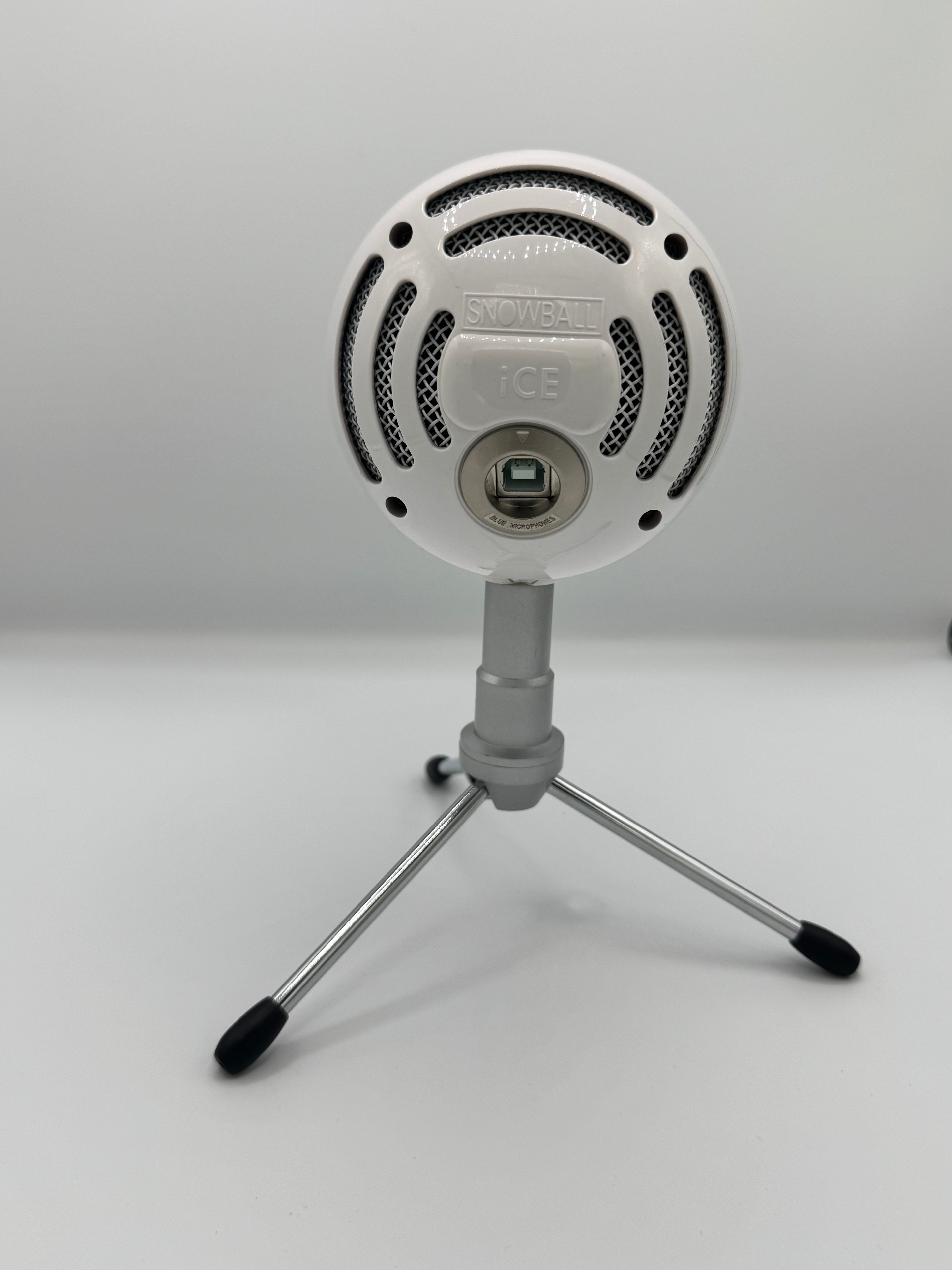 Blue Snowball USB Microphone (White)