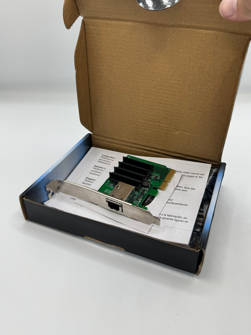 TRENDnet TEG-10GECTX 10 Gigabit PCIe Adapter