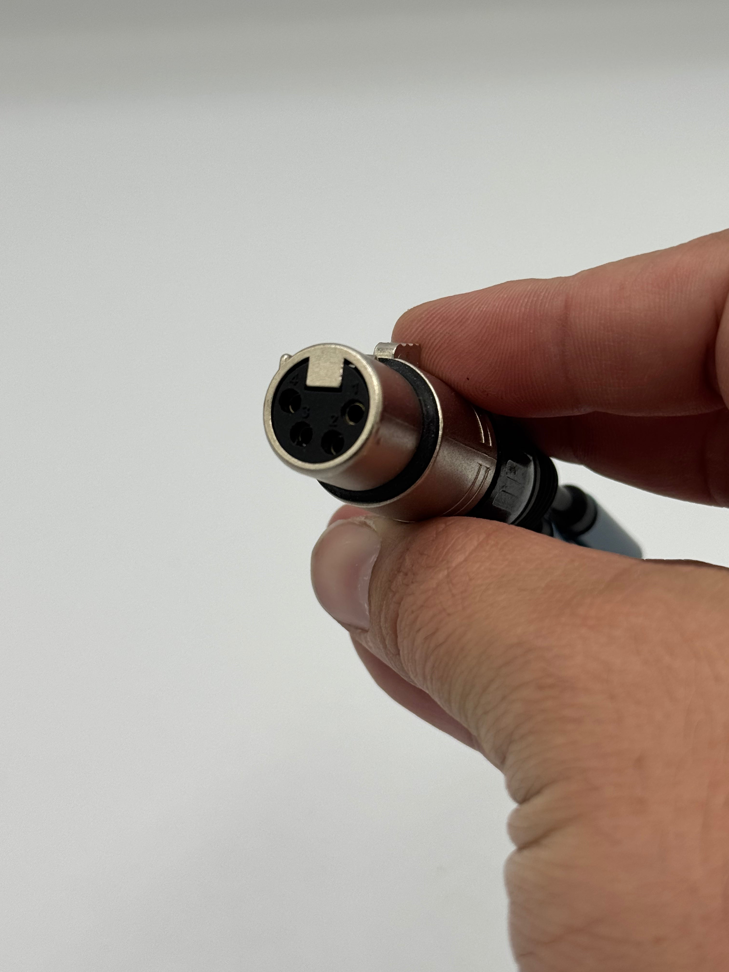 4-Pin XLR Female Comms Headset Adapter