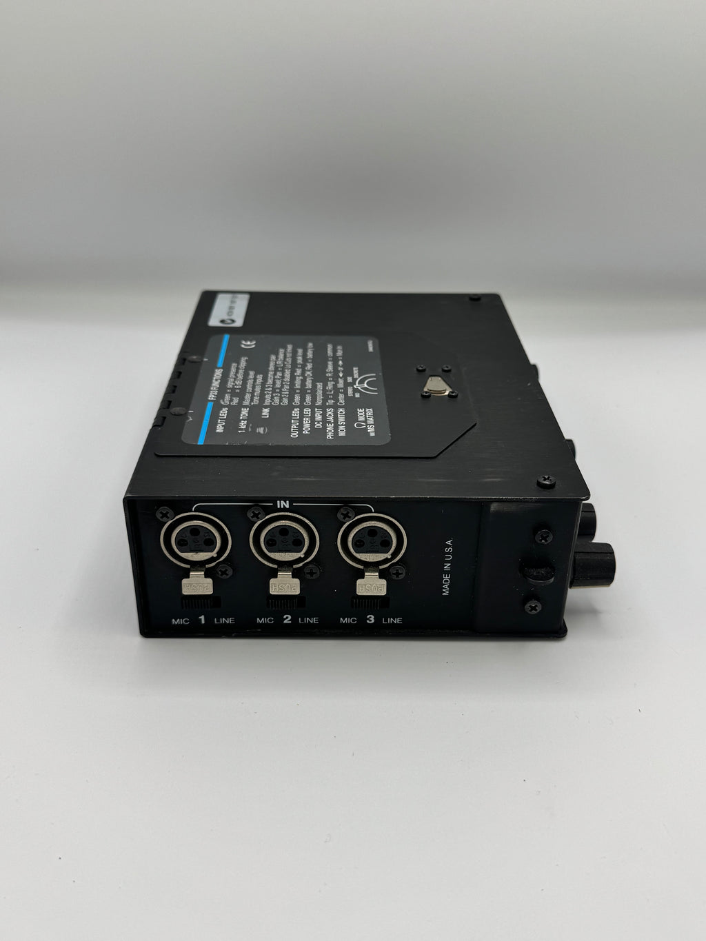 Shure FP33 3-Channel Stereo Field Mixer