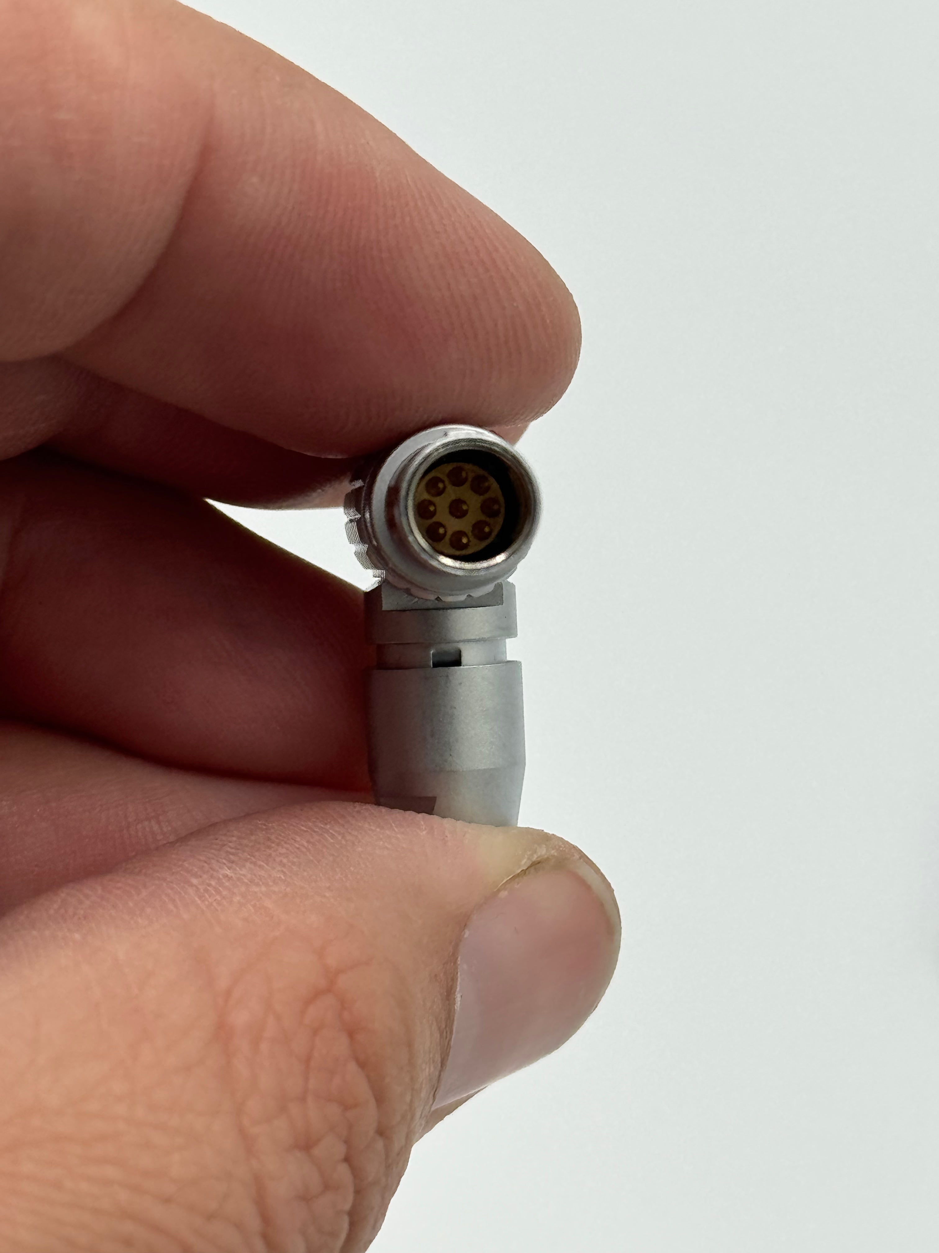 Genuine LEMO Connectors - 2-Pin Power and 9-Pin EXT