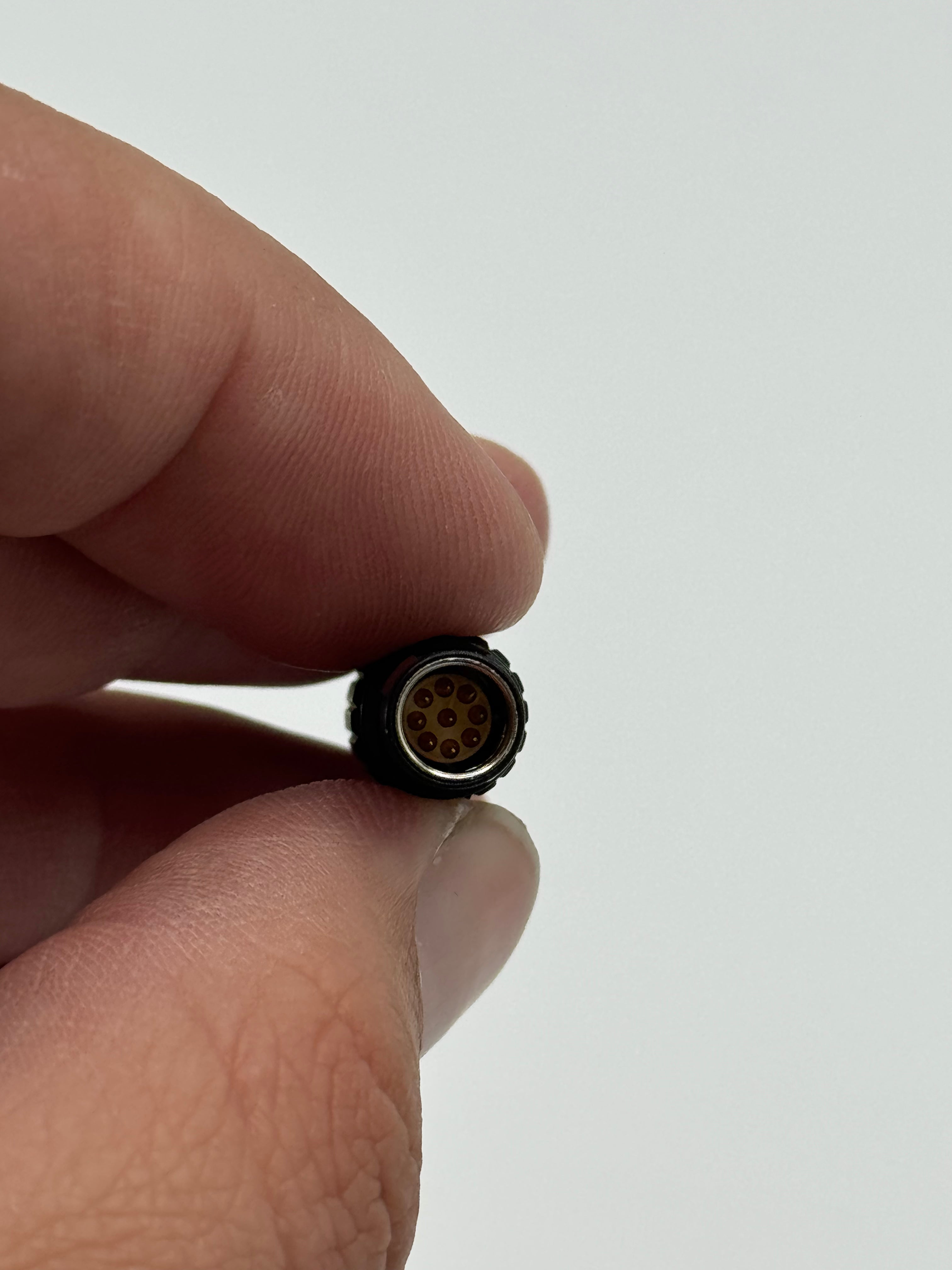 Genuine LEMO Connectors - 2-Pin Power and 9-Pin EXT