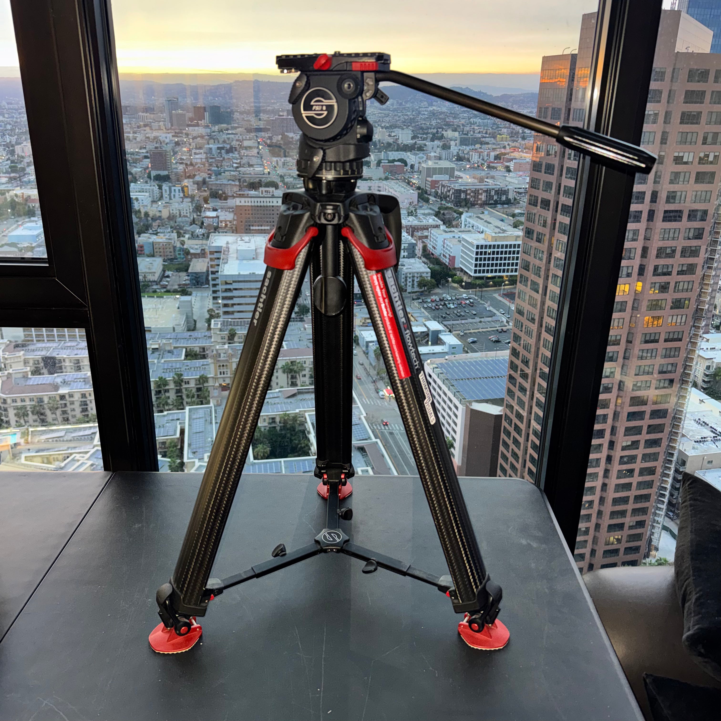 Sachtler FSB 8 MK I w/ Flowtech 75 CF Tripod