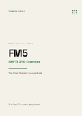 Field Manual 5 — SMPTE 2110 Essences